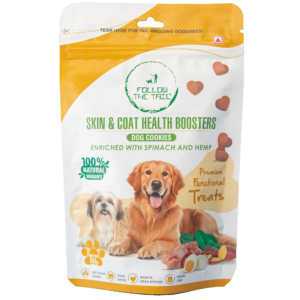 Skin & Coat Booster Dog Treats 50g