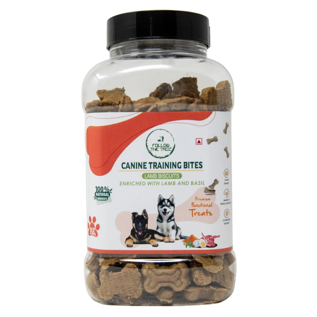 Canine Training Bites - Lamb Biscuits-250gm