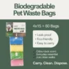 Pet waste bags