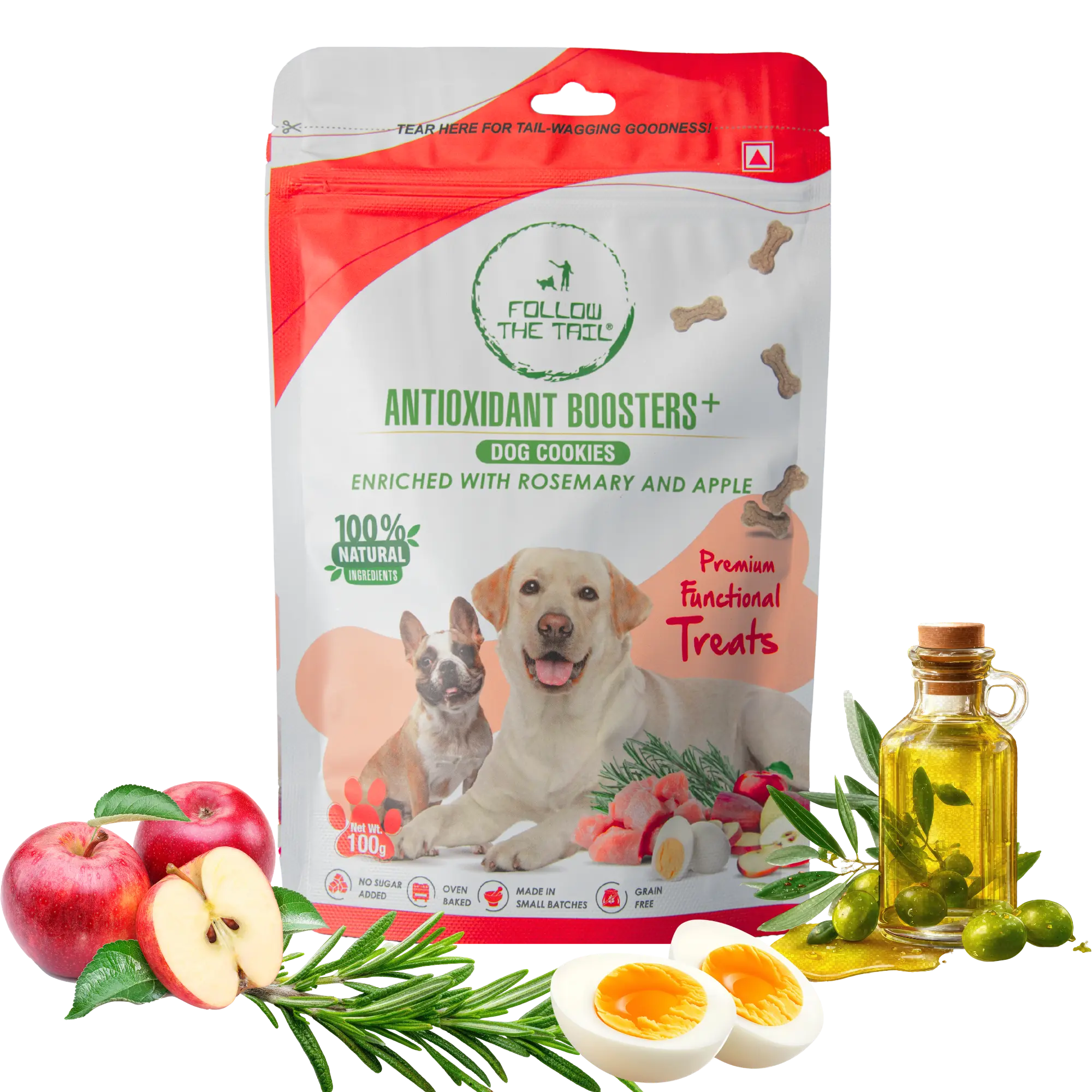 Follow The Tail Skin & Coat treats pack