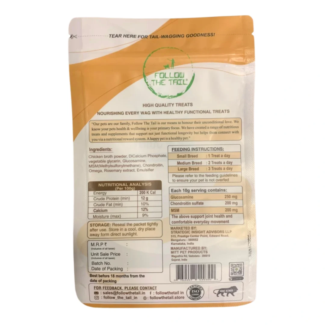Dog treats for Hip and Joint Health
