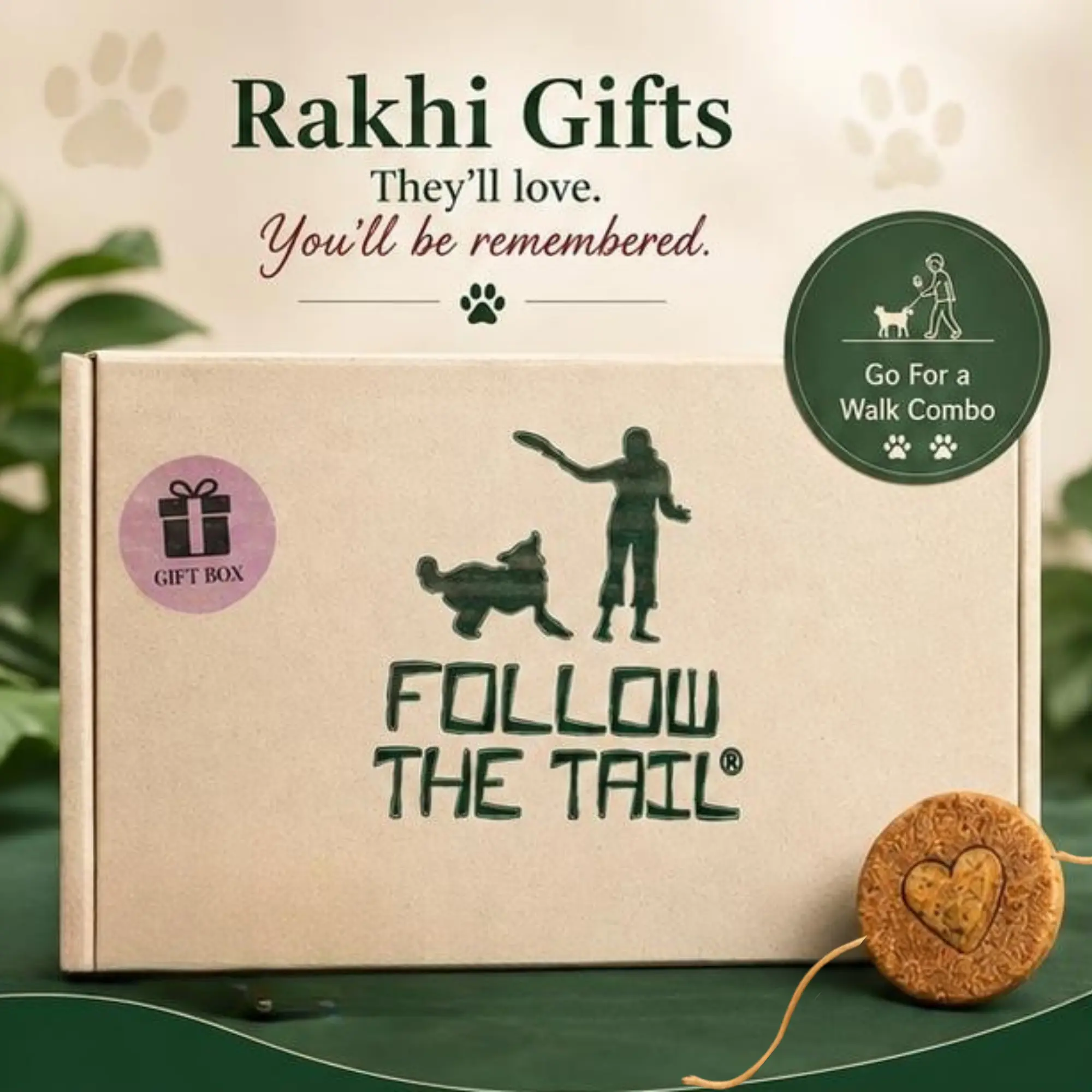 Follow The Tail Go for a Walk Combo